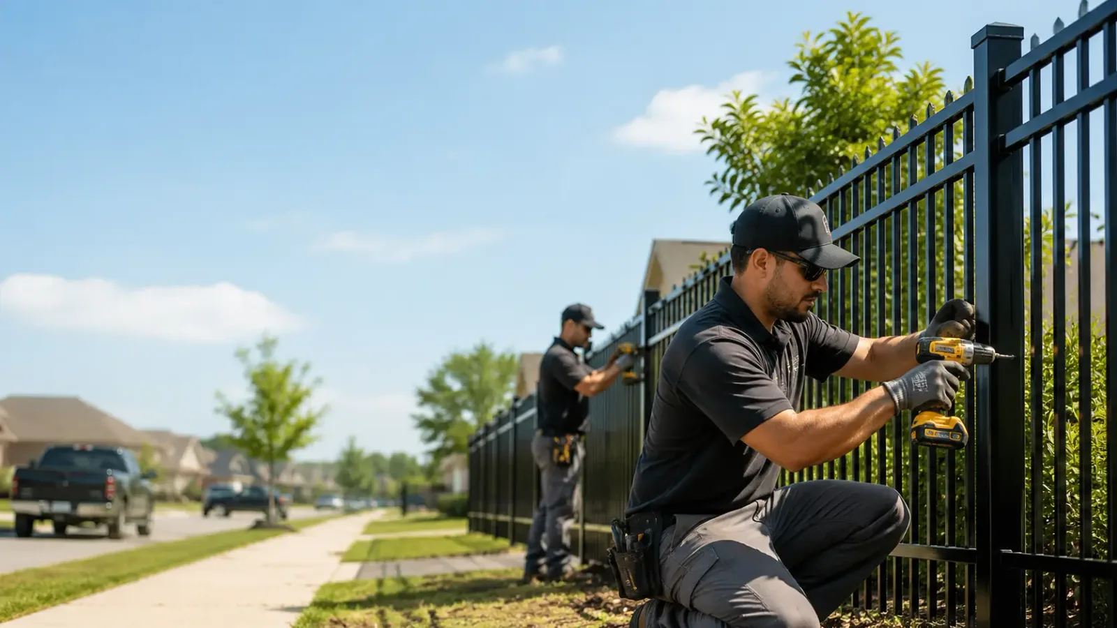 Metal Fence Installation in Byers, TX